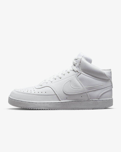 Tenis Nike Court Vision Mid Next Nature Hombre - Blanco