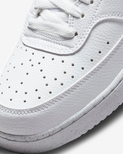Tenis Nike Court Vision Mid Next Nature Hombre - Blanco