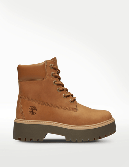 Tenis Timberland 6 Inch Lace Up Waterproof Boot Café - Mujer