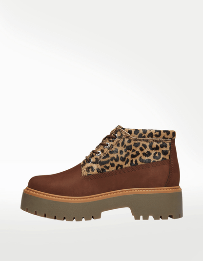 Tenis Timberland Mid Lace Up Boot Café - Mujer
