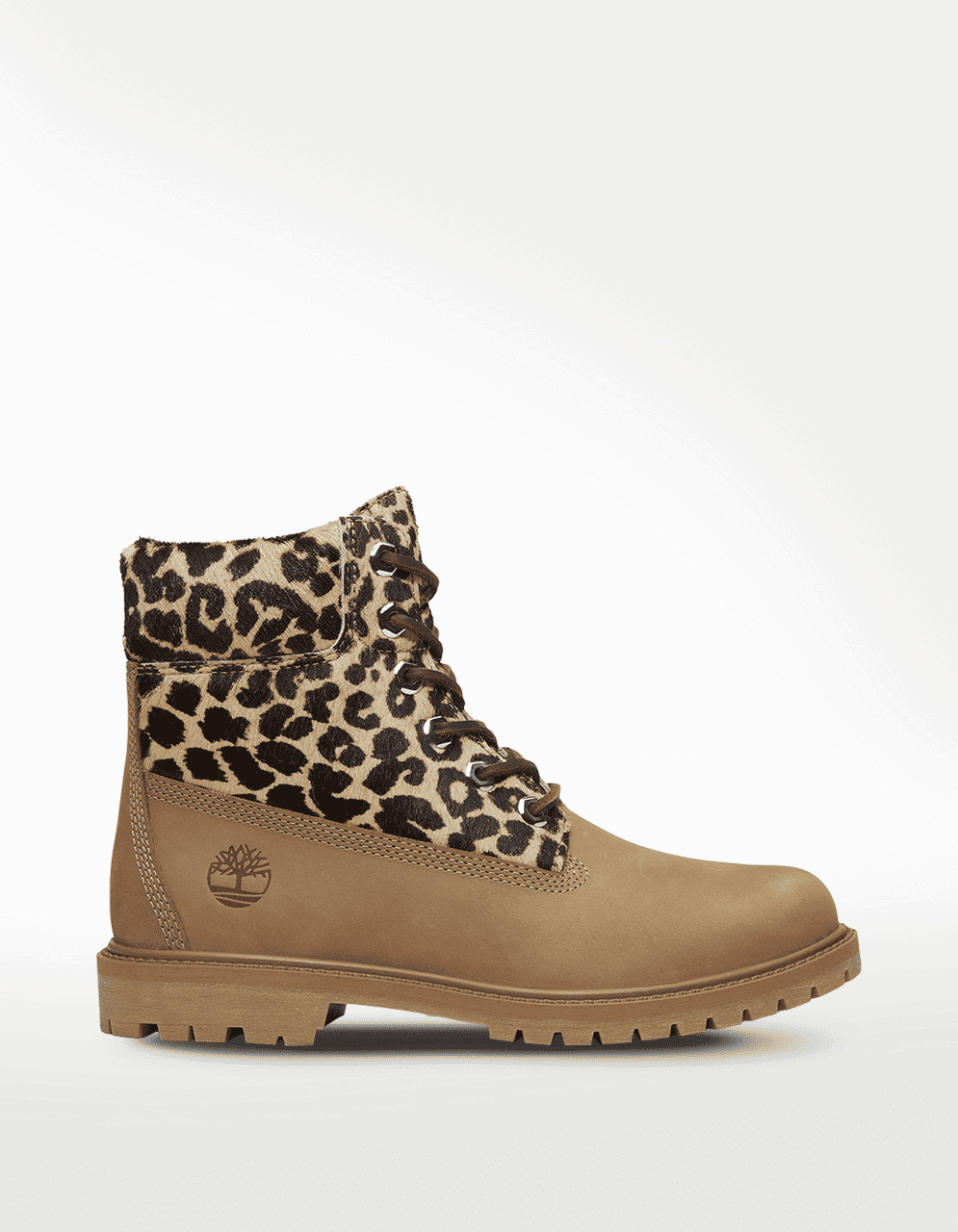 Tenis Timberland 6 Inch Lace Up Boot Beige - Mujer