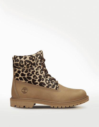 Tenis Timberland 6 Inch Lace Up Boot Beige - Mujer