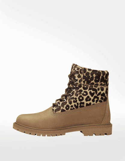 Tenis Timberland 6 Inch Lace Up Boot Beige - Mujer