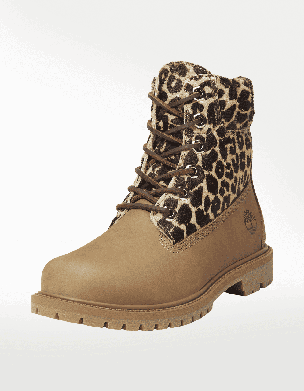 Tenis Timberland 6 Inch Lace Up Boot Beige - Mujer