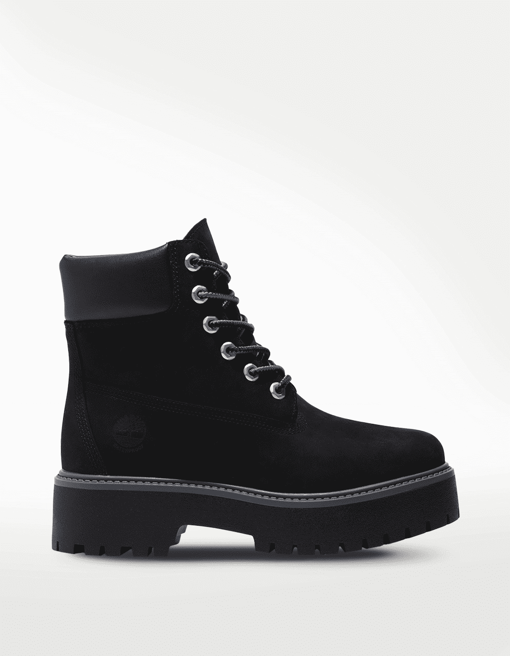 Tenis Timberland 6 Inch Lace Up Waterproof Boot Negro - Mujer