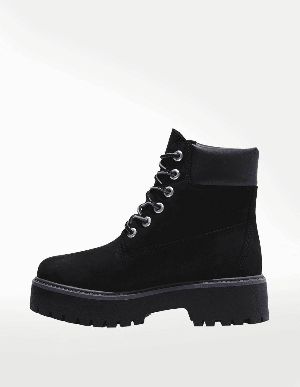 Tenis Timberland 6 Inch Lace Up Waterproof Boot Negro - Mujer