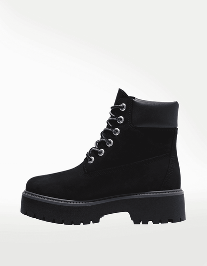 Tenis Timberland 6 Inch Lace Up Waterproof Boot Negro - Mujer