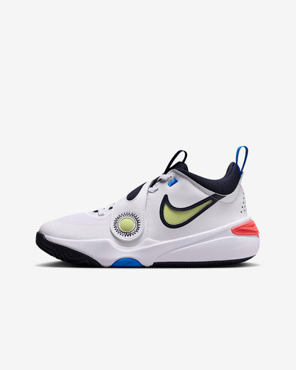 Tenis Nike Team Hustle D 11 Blanco - Niño