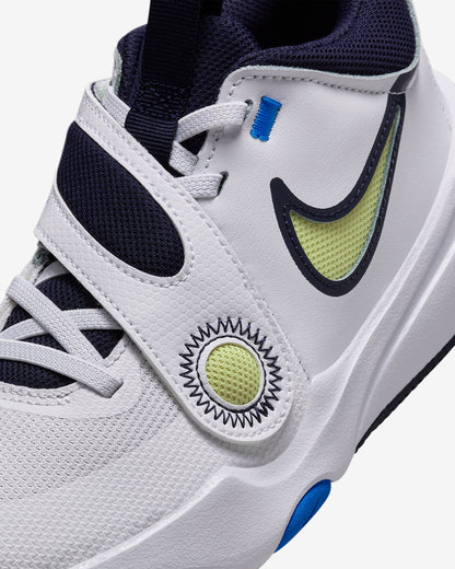 Tenis Nike Team Hustle D 11 Blanco - Niño