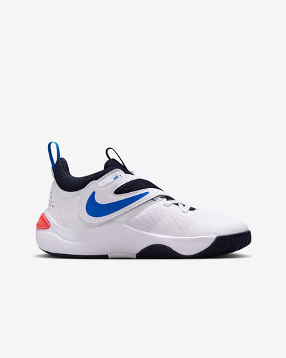 Tenis Nike Team Hustle D 11 Blanco - Niño