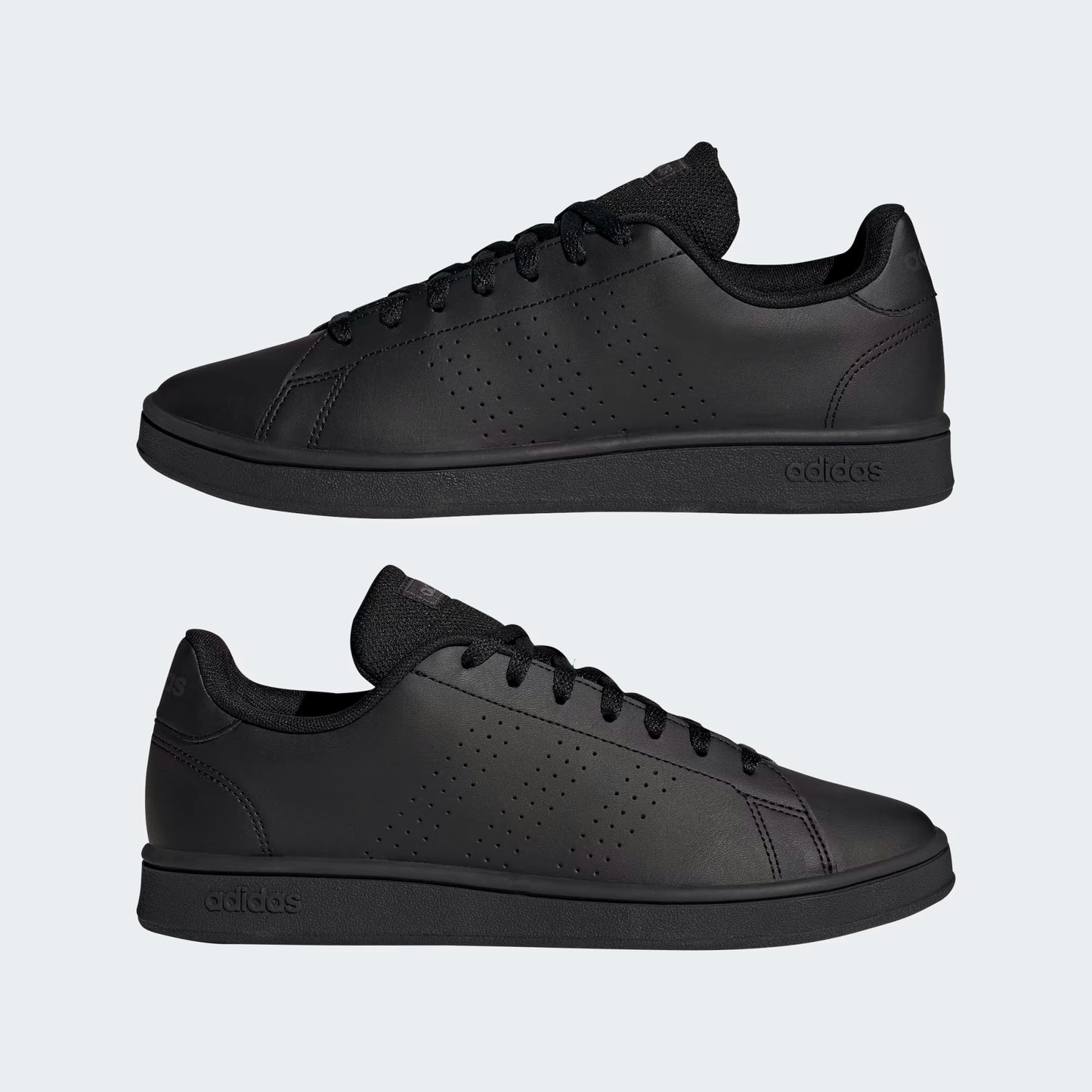 Tenis Adidas Advantage Base Hombre - Negro