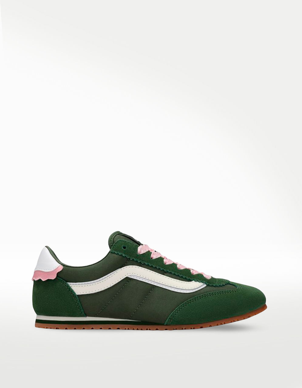 Tenis Vans Super Lowpro Verde - Mujer