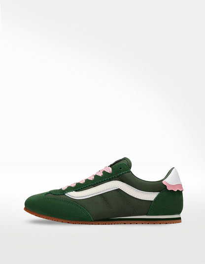 Tenis Vans Super Lowpro Verde - Mujer