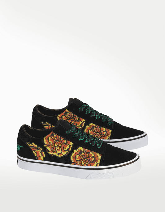 Tenis Vans Old Skool Negro - Mujer