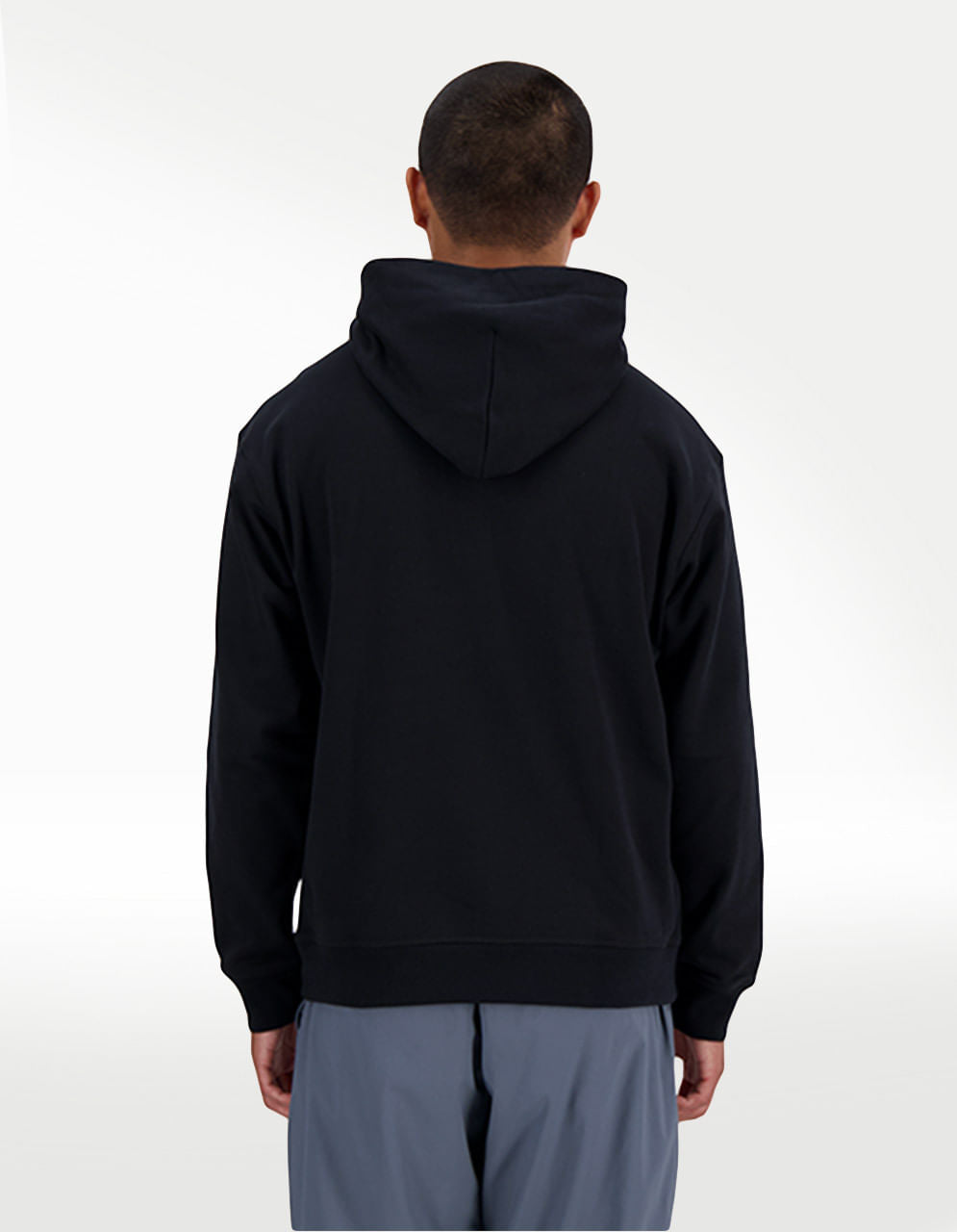 Sudadera New Balance Athletics French Terry Negro - Hombre