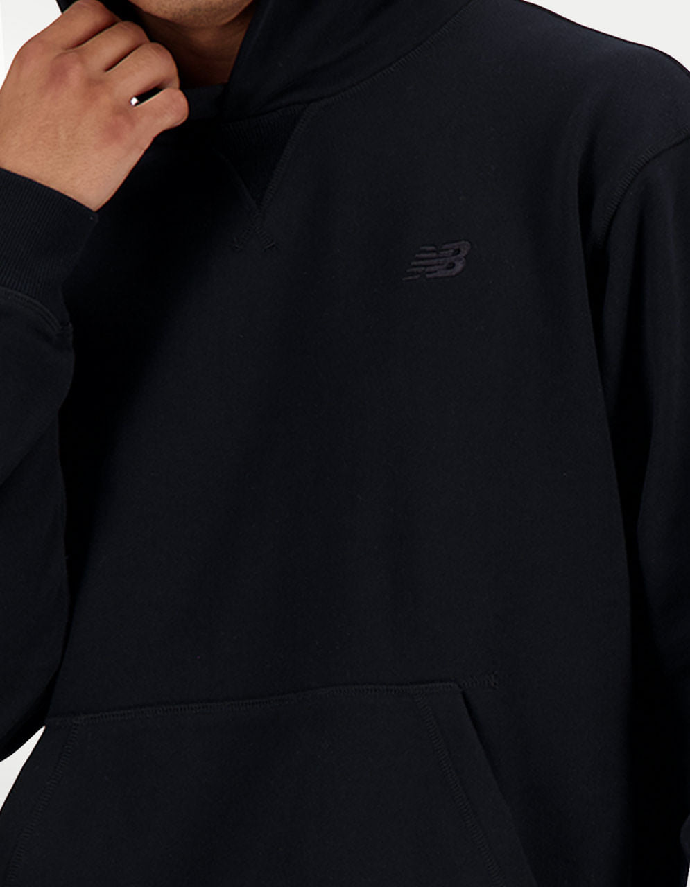 Sudadera New Balance Athletics French Terry Negro - Hombre