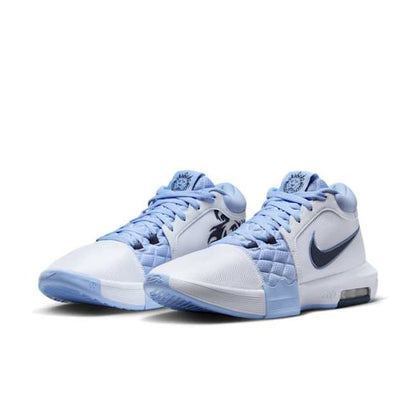 Tenis Nike LeBron Witness 8 'UNC' Blancos - Hombres